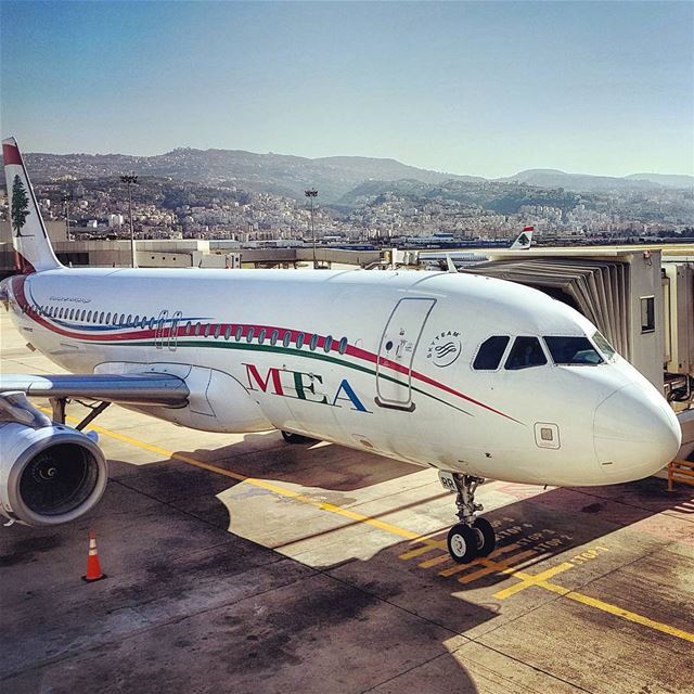 Cedarjets  lebanese  landscape  mountains  cedarjet  mea ... (Beirut–Rafic Hariri International Airport)