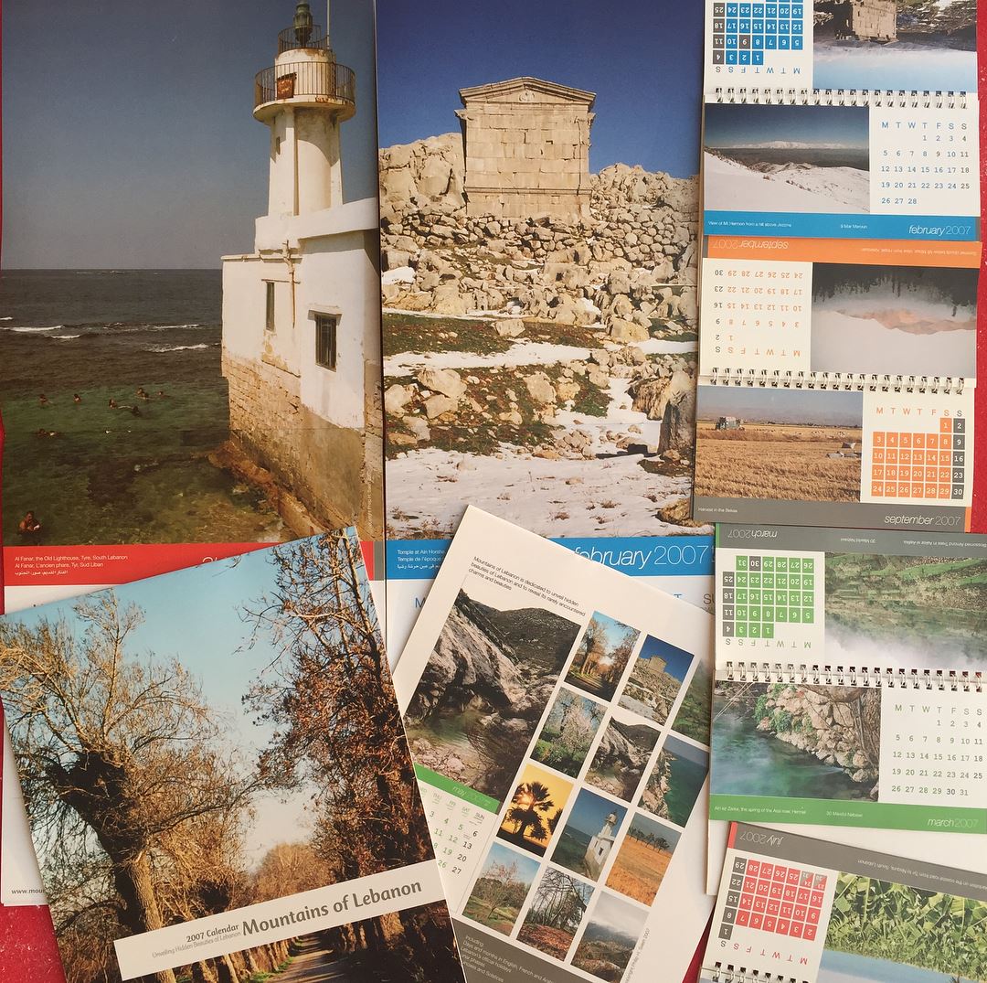Celebrating 15 years of  mountainsoflebanon Calendars! 2007 third edition, (Lebanon)