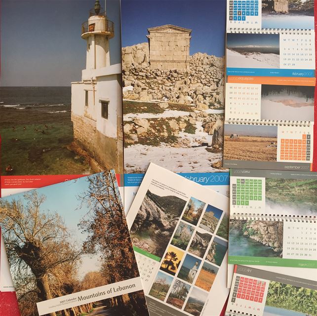 Celebrating 15 years of  mountainsoflebanon Calendars! 2007 third edition, (Lebanon)