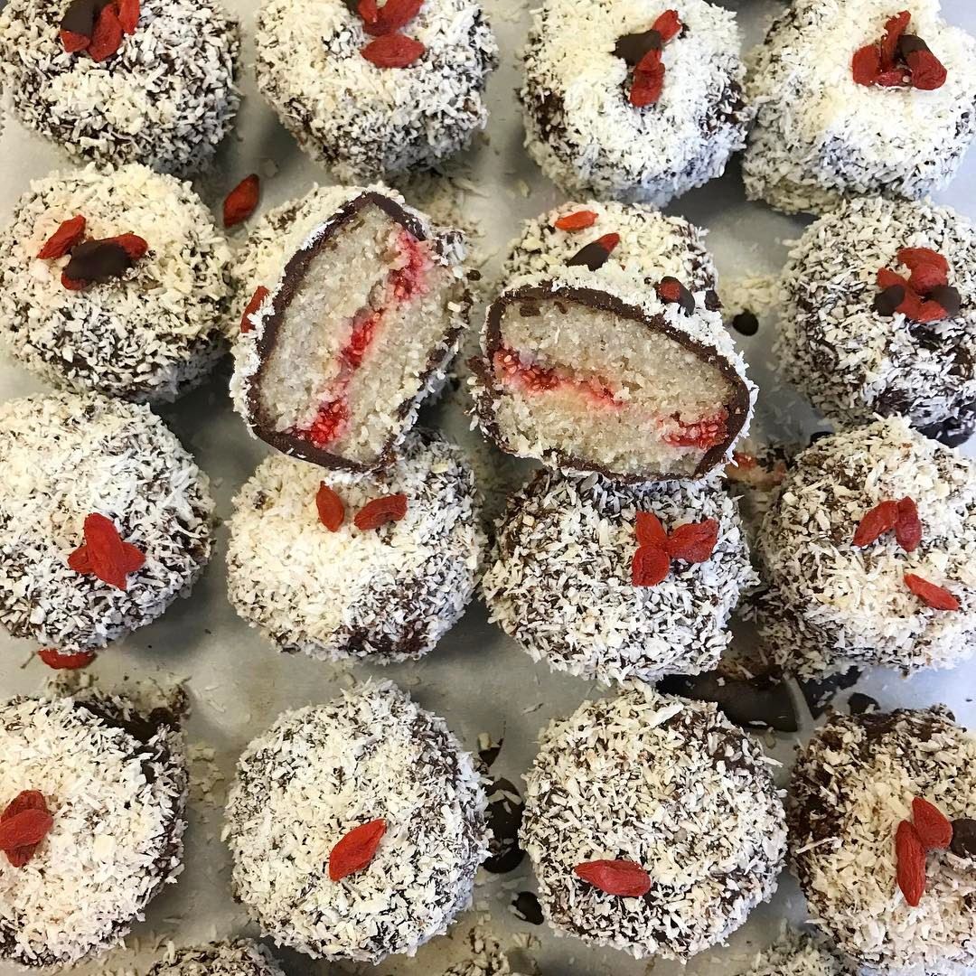 Celebrating🇦🇺AUSTRALIA DAY🇦🇺🐨by making our traditional Lamingtons my... (U Energy Beirut)
