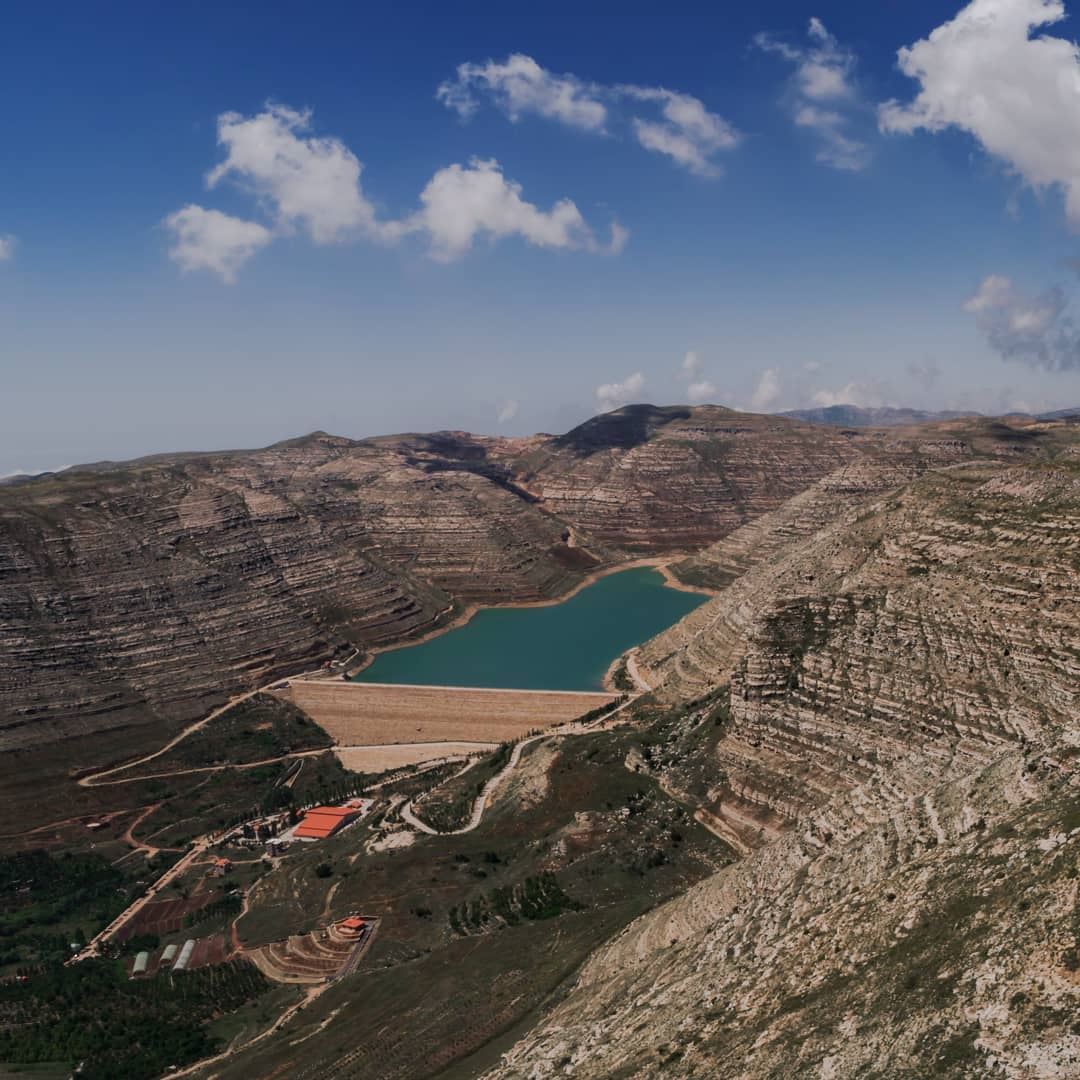 Chabrouh Dam .... AboveLebanon  Lebanon  fromwhereidrone  DJI ... (Lebanon)