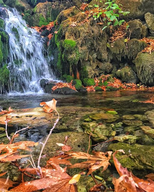 Chasing waterfalls 💦🍀 ... (Akoura, Mont-Liban, Lebanon)