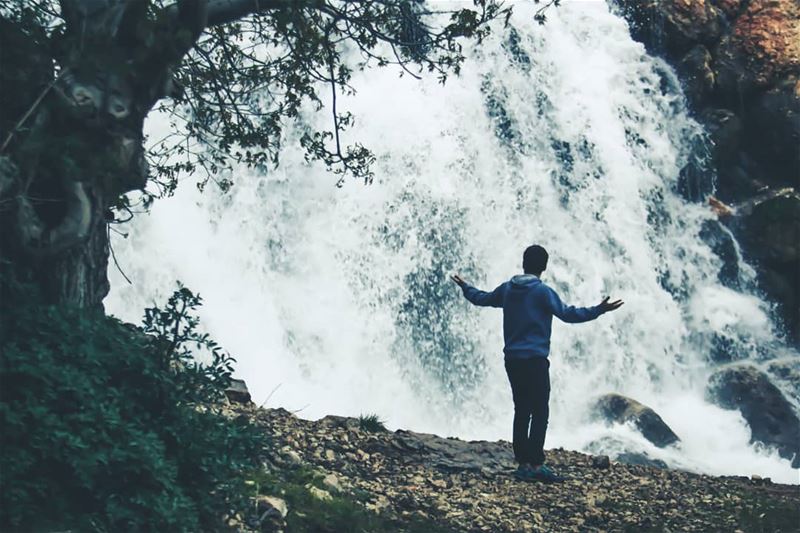 Chasing waterfalls throwback  waterfalls   waterfall  sekumpul ... (El Yammoûné, Béqaa, Lebanon)