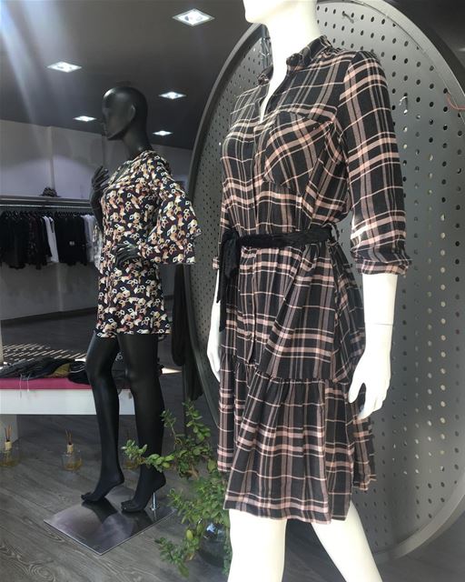 Check pattern dress by Imperial DailySketckLook 149 shopping  italian ... (Er Râbié, Mont-Liban, Lebanon)