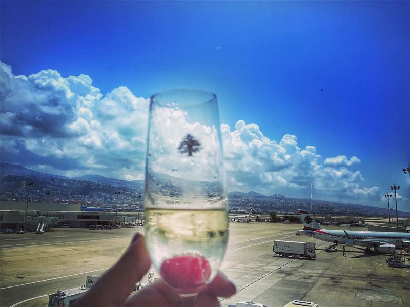 Cheers Travelers! (Beirut–Rafic Hariri International Airport)