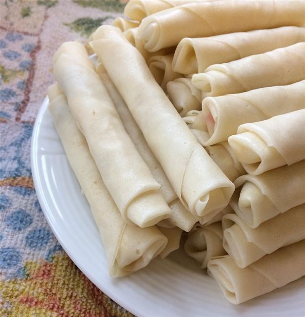 Cheese rolls. I usually prepare them in advance and keep them in the...