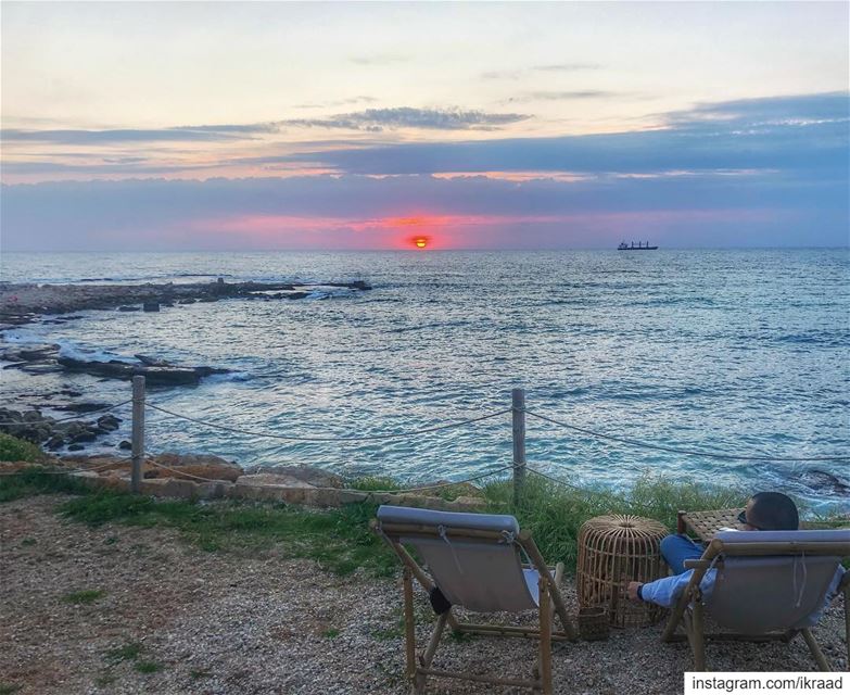 Cherishing those moments 🏝 Lebanon  Coast  Sunset ... (Batrun, Liban-Nord, Lebanon)