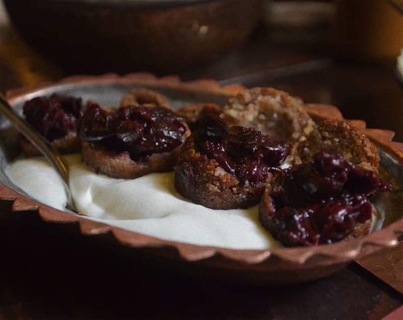 Cherry on top kind of day 🍒..... armenianfood  lebanon  vsco ... (Mayrig)