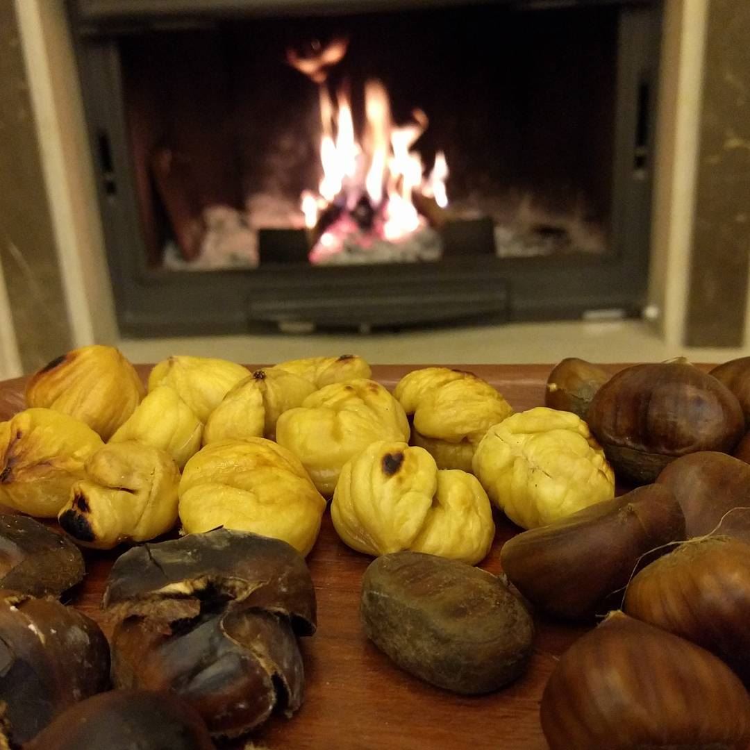  chestnuts  winter  cold❄   snowy❄️  snow  yummy  instayummy  delecious ...