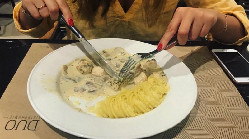 Chicken Mushroom ➕Her 🍄🍴🍗- @duoresto .... InspiredByYou... (DUO Restaurant)