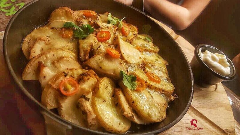 Chicken potato...welcome home ✌🏻 .------------------------📍 @zaatarwzei