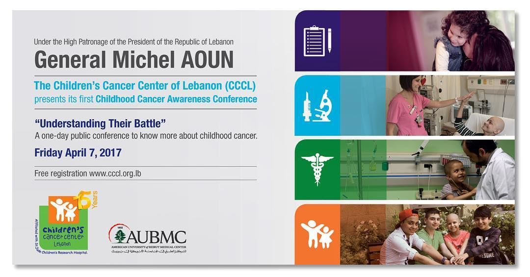  childhood  cancer  public  awareness  conference  aubmc  cccl  beirut ...