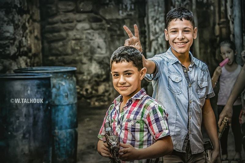 Childhood is a little season that never comes back...  childhood  children... (Saïda, Al Janub, Lebanon)