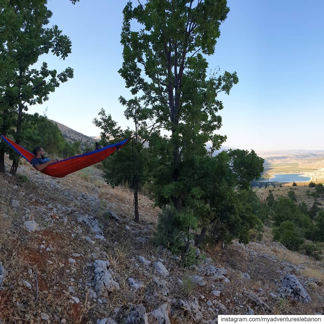 Chilling goals 🌴〰️🌴🏞 myadventureslebanon  mountaineering ... (Yammoune)