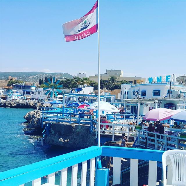 Chilling on the beach🏖🏝⛱ beach summer sea sun mycountry enfeh... (Ta7t El Ri7 - Anfeh)
