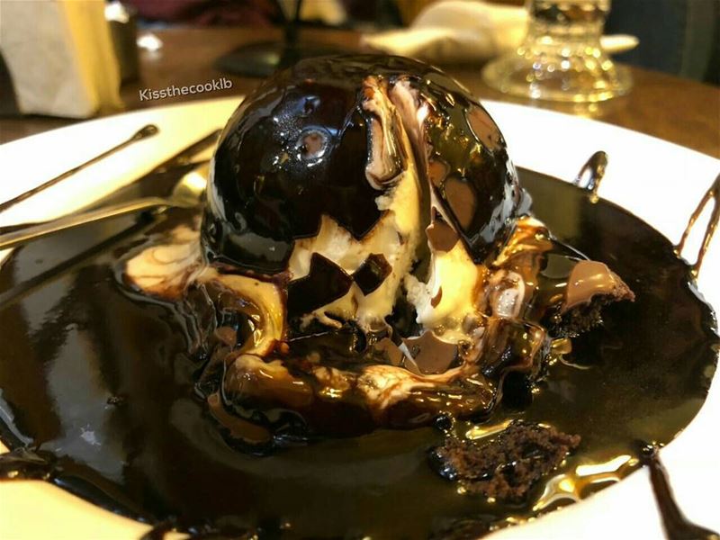 Chocolate heaven ❤... kissthecooklb  sa7se7   foodsmile  food  dessert... (Sa7Se7)