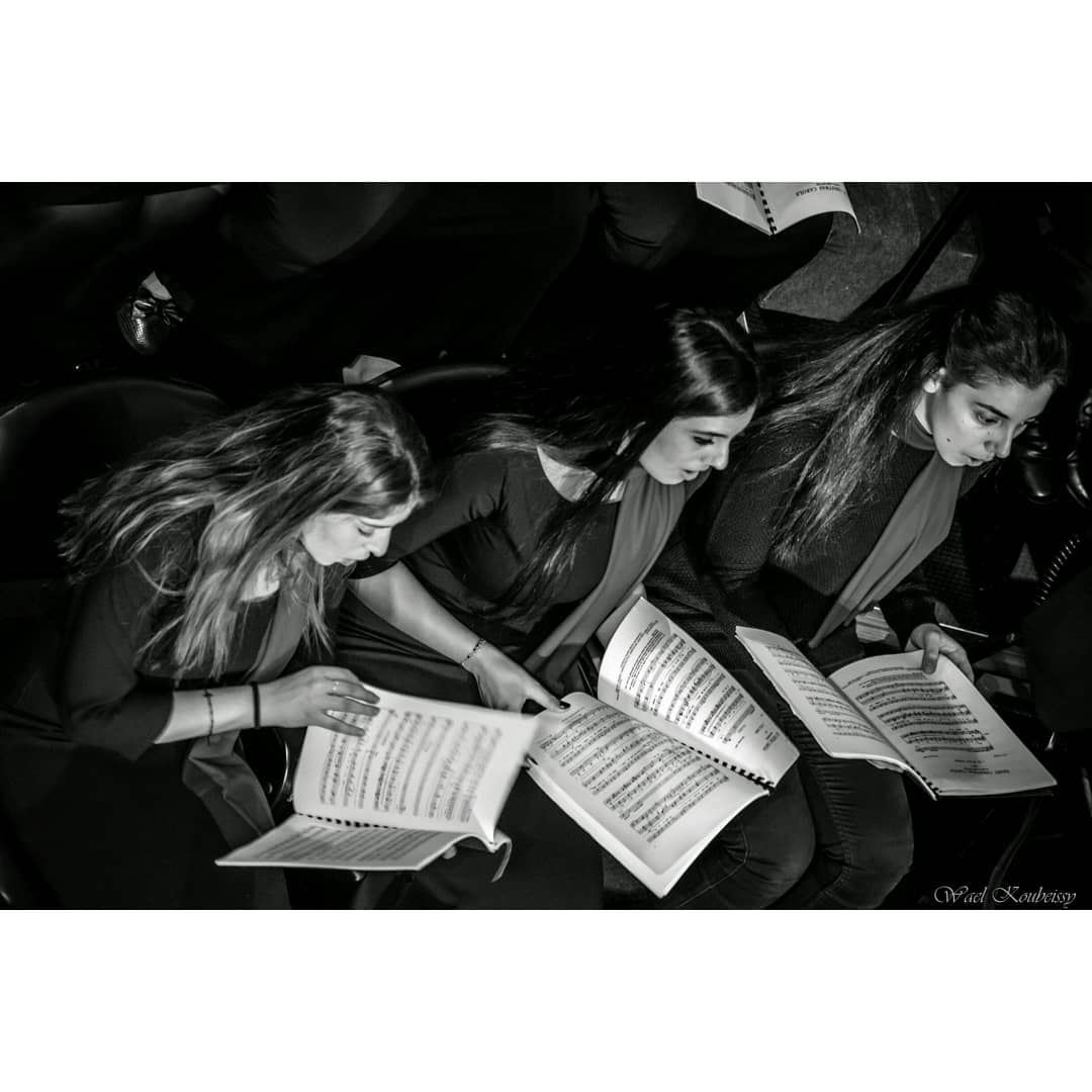  choir  girls  church  musical  notes  lebanon  choirs  churches ... (Downtown Beirut)