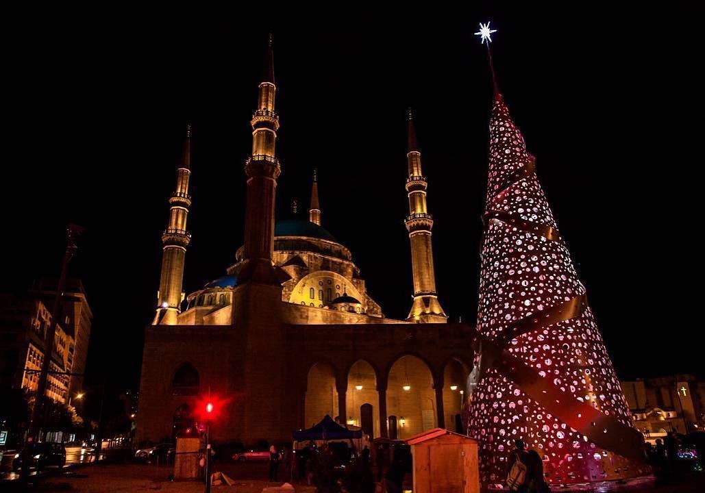  christmas lebanon religion union christmastree by @daminoindianos ... (Beirut, Lebanon)
