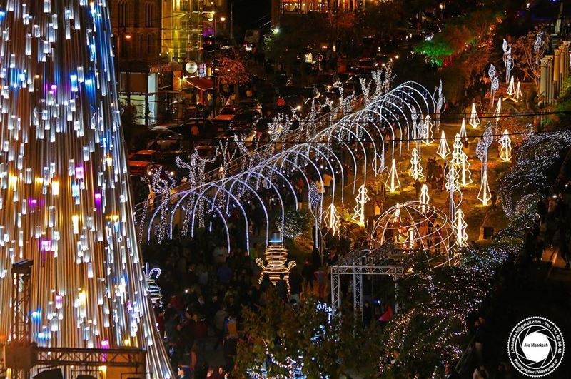 Christmas lights instantly make me feel eight years old again... ... (Byblos - Jbeil)