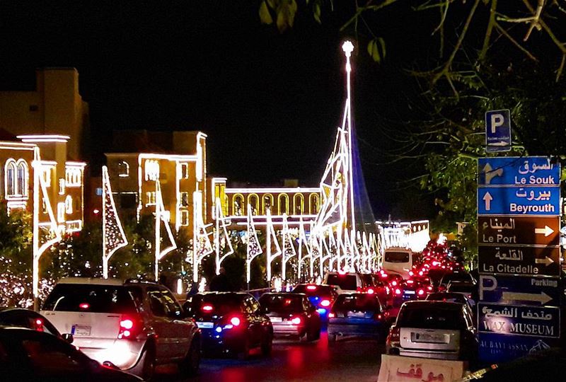 Christmas spirit from  Byblos livelovedecember  LiveLoveLebanon ... (Byblos - Jbail بيبلوس/جبيل)