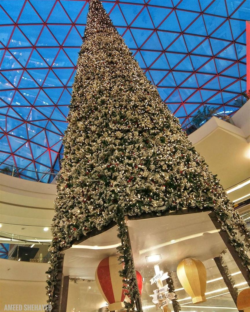 Christmas Spirit 🎄🎄 tree  decoration  christmas  christmastree  thespot... (The Spot Choueifat)