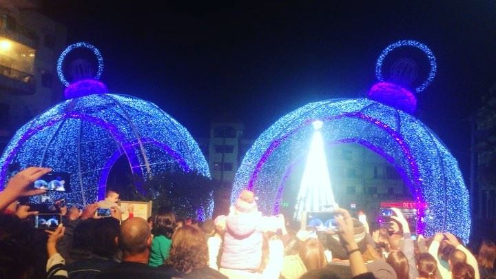 Christmas time at Batroun إطلاق زينة الميلاد في البترون lebanon  batroun... (Batroûn)