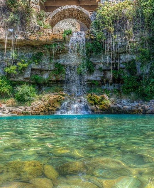 Chrystal clear waters in Afqa, Lebanon 🇱🇧 by @surreal_k (Afqa)