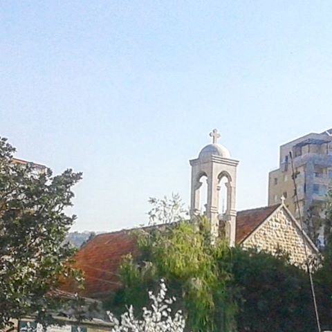 church eglise stonechurch bell religion faith prayer (Eglise Saint-Elie Antelias)