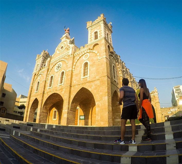 Church is who we are, Not where we go. ⛪️With my dear friends @chriskabala (Batroun Saint Stephano)