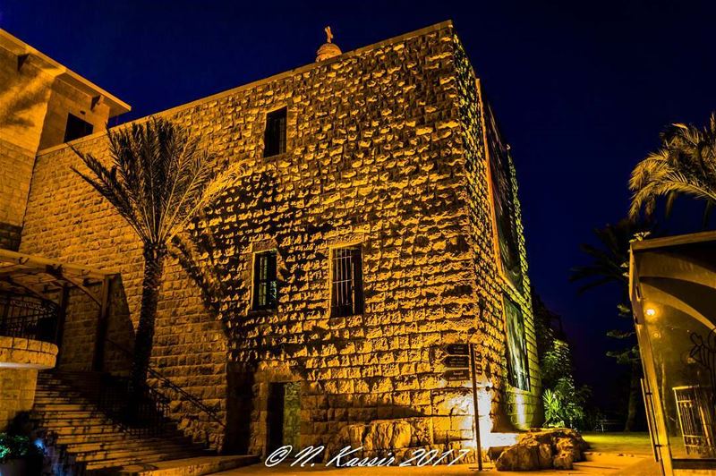  church  nightlifephotography  stones  mountain  ngconassignment  Lebanon ... (Hardini - Kfifan)