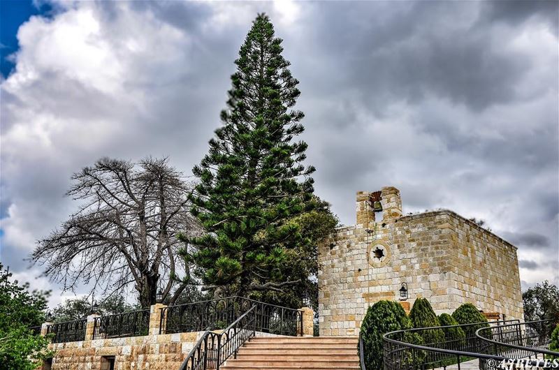 Church St. Elie Jeita, Lebanon.   church  oldchurch  churchesoflebanon ... (Jeita-Keserwan)