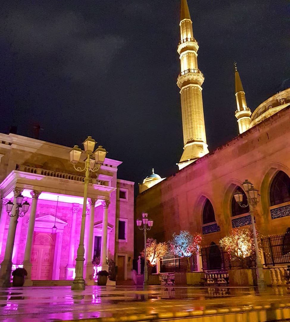 Church to the left, mosque to the right.. beirut  lebanon  travel ... (Downtown Beirut)