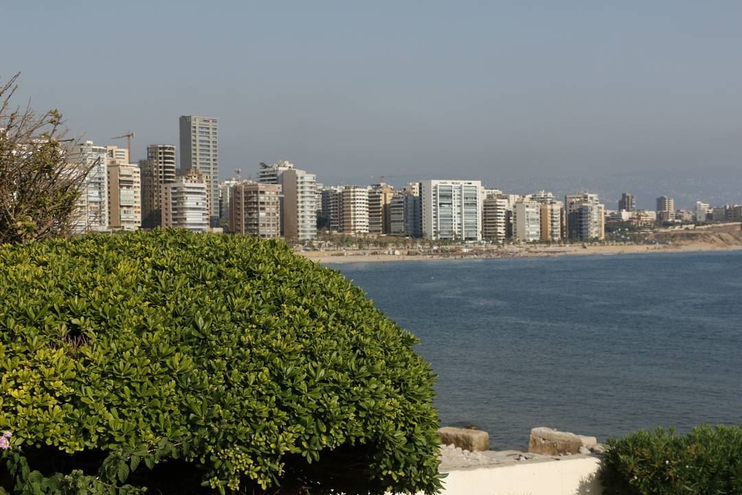 City by the beach... kings_hdr  hello_worldpics  worldpics ... (Ramlet Al Bayda Public Beach)