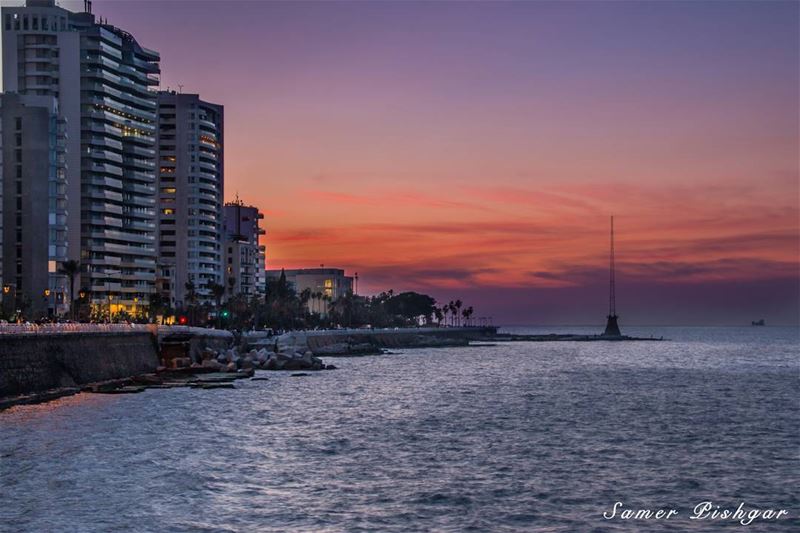 City Colors.. Twilight in Beirut.......................💄Edited by my...