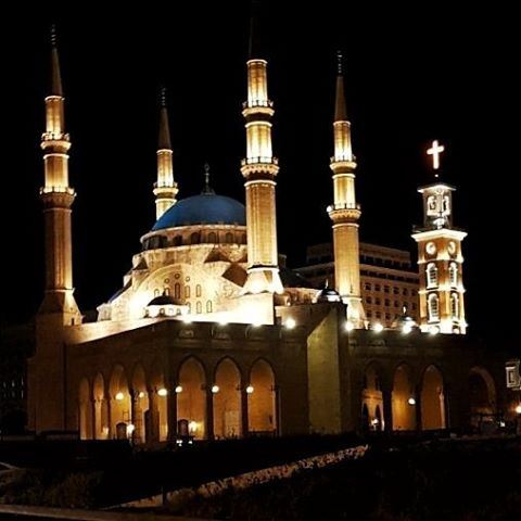Cityscapes  beirut  beirutcity  downtown  downtownbeirut  night ... (Downtown Beirut)