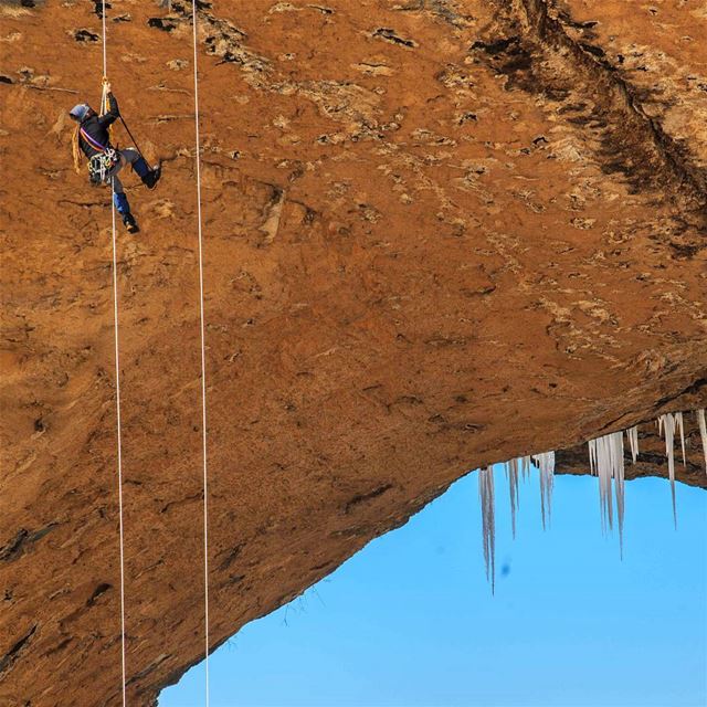  climbing  climber  rockclimbing  nature  adventure  outdoors ... (Natural Bridge Kfardebian)