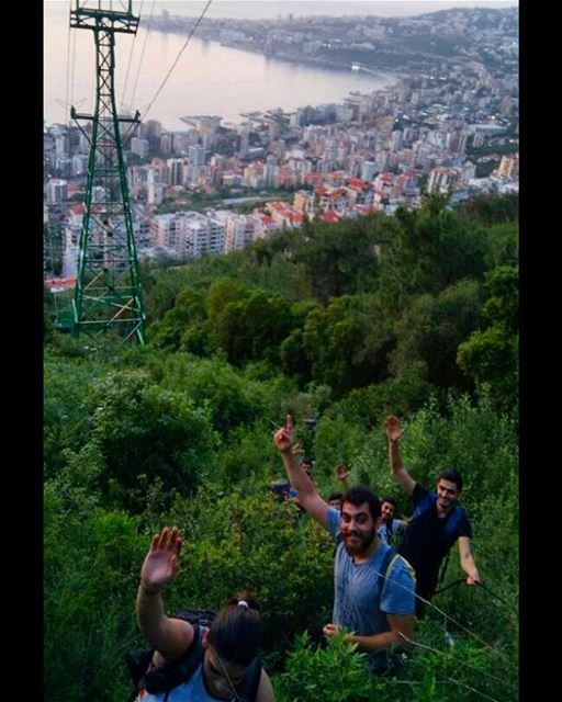 Climbing up straight to Harissa  vowhike  vowclimb  hike  hiking ...