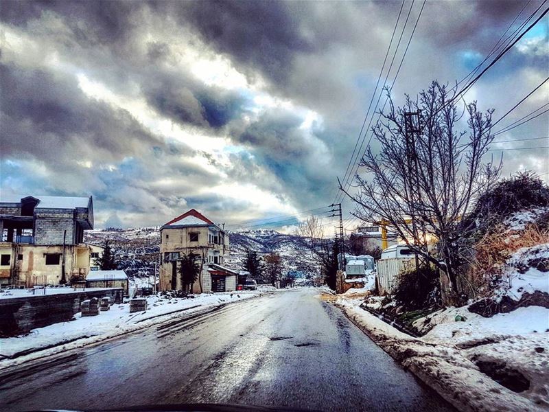 Clouded Vision  abandoned  intheclouds  rising  lebanese  winter  mountain... (Hrâjel, Mont-Liban, Lebanon)