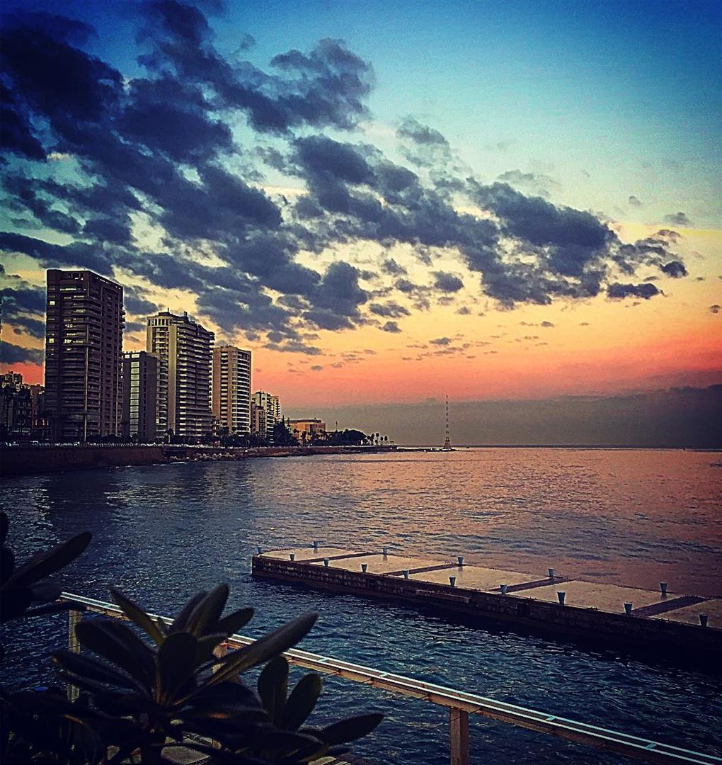 Clouds come floating into my life, no longer to carry rain or usher storm,... (Boulevard Beirut)