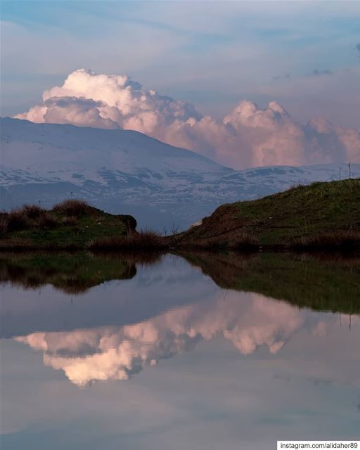 Clouds invasion ☁️🏞....... landscapephotography naturephotography... (Mount Lebanon Governorate)