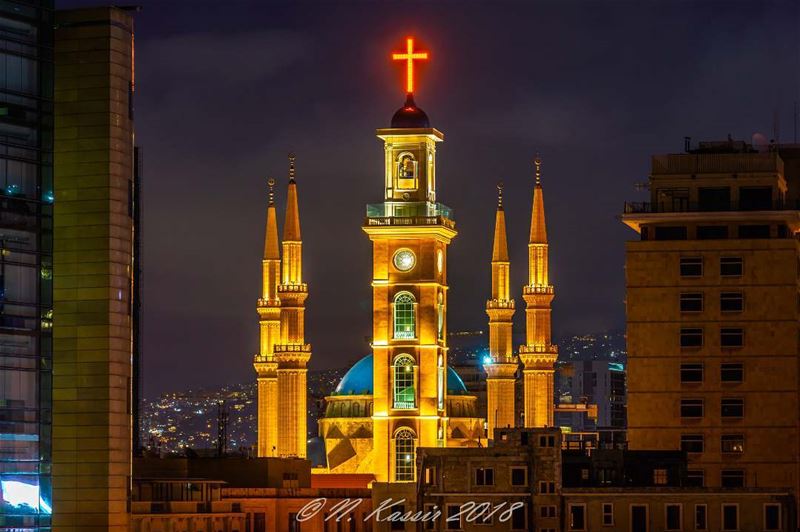  clouds  light  church  mosque  ngconassignment  Lebanon  ig_great_shots ... (Beirut, Lebanon)