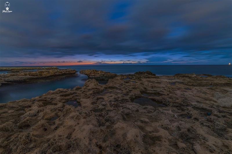 Clouds!! Yes, Clouds, Sunset and Seascape = Perfect combination!!!!... (Kfar Abida)