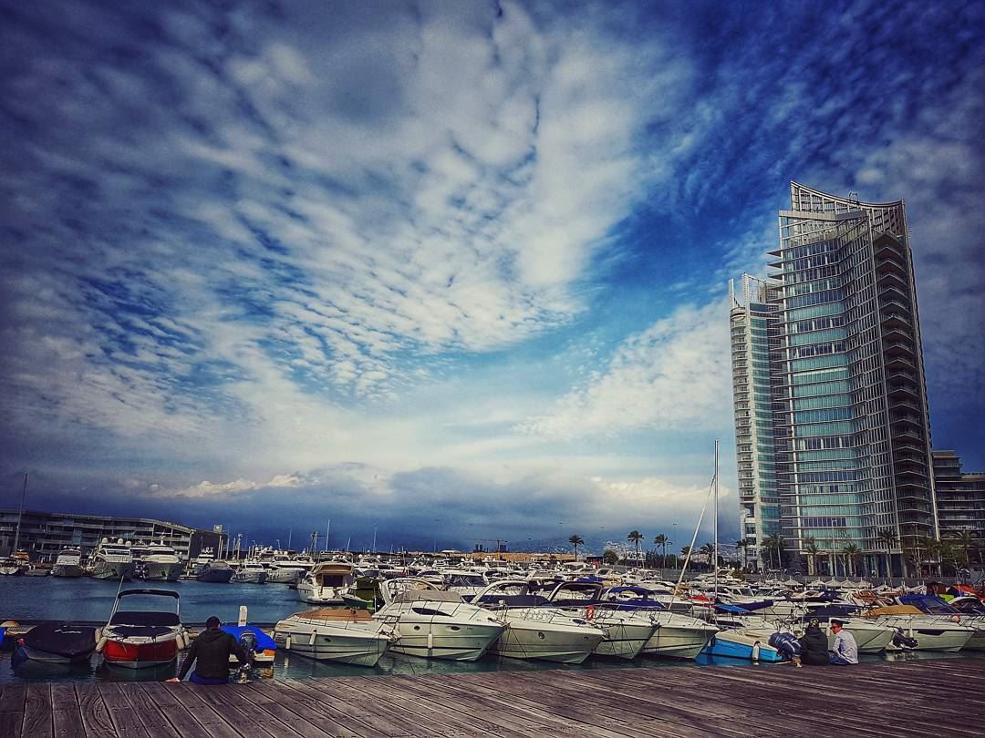 cloudy 🇱🇧 livelovebeirut  beirut  beiruting  beirutstreets ... (Zeitouna Bay, Beirut , Lebanon)