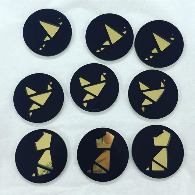  coasters  brass  lasercut  design  origami  collection  lebanon  uae ...