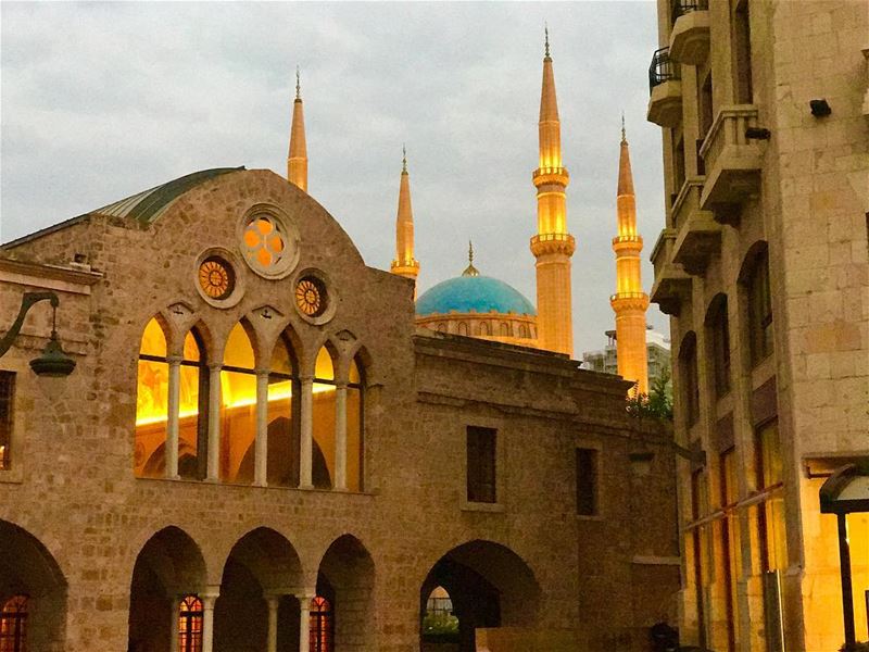 Coexistence 📿⛪️🕊•••• Coexistence  Religion  ReligiousDiversity ... (Downtown Beirut)
