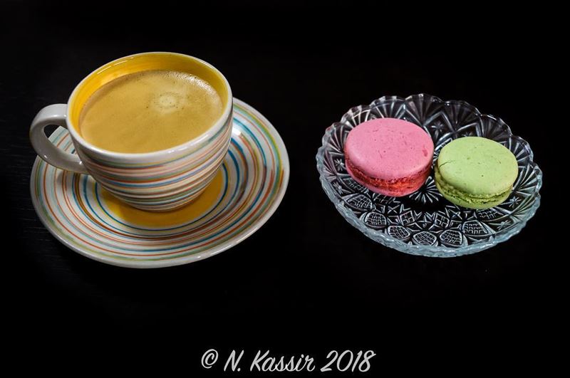  coffee  nespresso  lungo  maccaron  dessert  sweets  pistachio ...