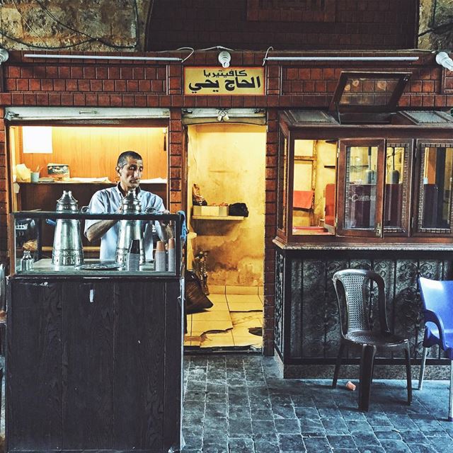 •Coffee time at Al Hajj Yahya• Philintravel  LiveLoveLebanon ... (Al Mina - Tripoli)