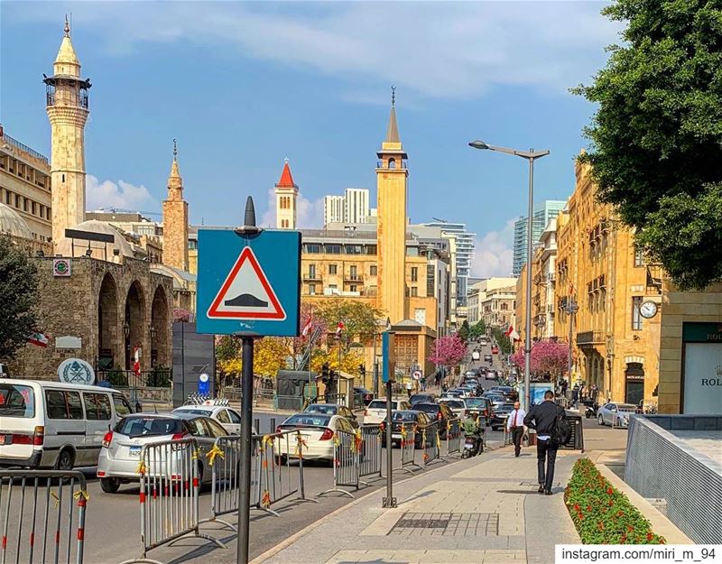  coffeeshop  downtown  lebanon🇱🇧  weather  nice  nature  picoftheday ... (Downtown Beirut)