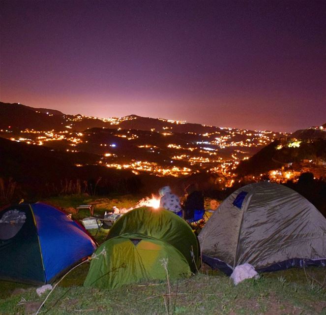 Cold Air , Dark Night & Warm Fire 🔥.. livelovelebanon  livelovebeirut ...