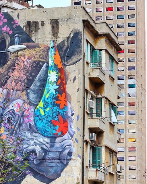 Colorful Beirut ❤️By @buddcorp  Beyrouth  Beirut  Liban  Libano  Lebanon... (Beirut, Lebanon)